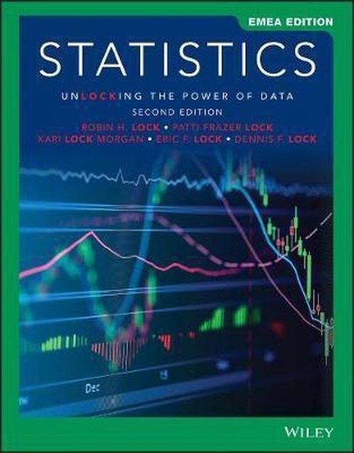 Statistics 9781119657187 Robin H. Lock, Boeken, Overige Boeken, Gelezen, Verzenden