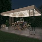 vidaXL Tonnelle avec guirlande lumineuse à LED 3x4 m, Jardin & Terrasse, Neuf, Verzenden