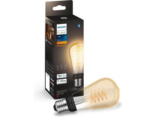 Philips Hue filament Edison lamp ST64 - warmwit licht -550, Huis en Inrichting, Woonaccessoires | Overige, Nieuw, Verzenden