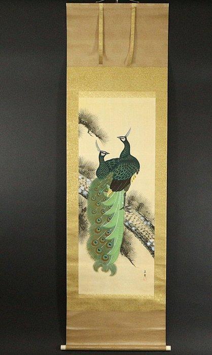 Paar hangende rollen - Kakejiku - Pauw toegeschreven aan, Antiek en Kunst, Antiek | Overige Antiek