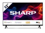 Veiling - Sharp 32GF2265 - 32inch HD televisie met Google, Nieuw