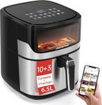 Aigostar 6,5L Airfryer - Heteluchtfriteuse - 1600W - Zwart, Huis en Inrichting, Verzenden, Nieuw