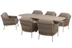 4 Seasons Outdoor Comino low tuinset latte met Nevada tafel, Tuin en Terras, Nieuw