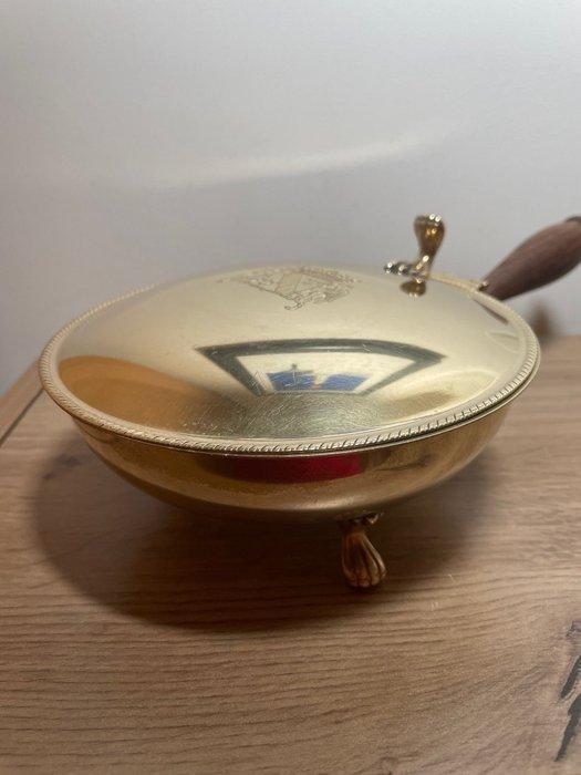 Kruimeldief - Verguld messing - tafelbediende, Antiek en Kunst, Antiek | Keukengerei