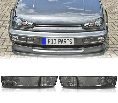 CLIGNOTANTS AVANT VOLKSWAGEN VW GOLF 3 91-97 CHROMÉ FUMÉ, Auto-onderdelen, Verlichting, Verzenden