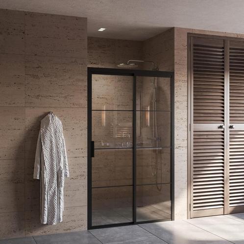 Douchedeur BWS Black Edition Frame Softclose Rechts 100x200, Doe-het-zelf en Bouw, Sanitair, Douche, Nieuw, Ophalen of Verzenden