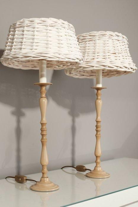 Set Empirestijl Tafellampen - Jaren 90 - Lampe de table -, Antiek en Kunst, Curiosa en Brocante