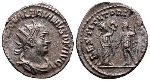 Ad 253-260 n Chr Valerian I ad 253-260 Antoninianus 20mm,..., Timbres & Monnaies, Monnaies & Billets de banque | Collections, Envoi