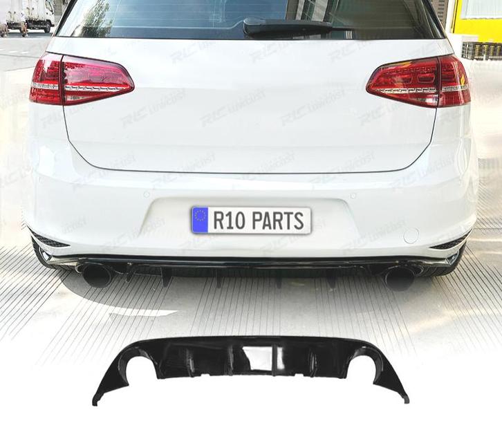DIFFUSEUR VOLKSWAGEN GOLF 7 12-17 LOOK TCR NOIR BRILLANT, Auto-onderdelen, Carrosserie, Verzenden