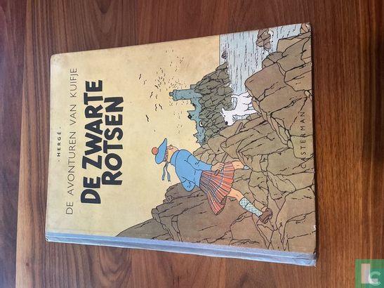 Kuifje - De zwarte rotsen - 1947, Boeken, Stripverhalen, Gelezen, Eén stripboek, Verzenden