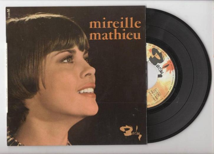 Mireille Mathieu – Jai Gardé Laccent (EP) (1-7-Vinyl-Sing, CD & DVD, Vinyles Singles, Enlèvement ou Envoi