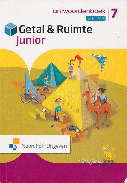 Getal en Ruimte Junior Antwoorden Rekenboek blok 1 t/m 5 gro, Livres, Livres scolaires, Envoi