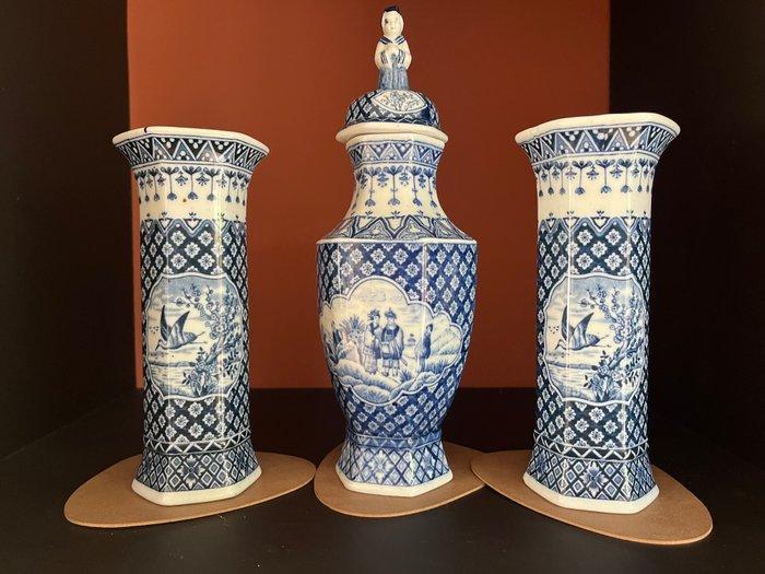 Mosa, Maastricht - Vaas (3) - Aardewerk, Antiek en Kunst, Antiek | Glaswerk en Kristal