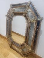 Wandspiegel - Kristal - Oktogonaal Venetiaans spiegel met, Antiek en Kunst