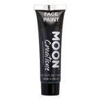 Moon Creations Face Paint Black 12ml, Hobby en Vrije tijd, Nieuw, Verzenden