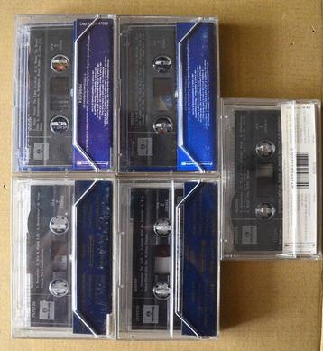 Queen - 5 x hard to find cassette tapes - Différents titres beschikbaar voor biedingen