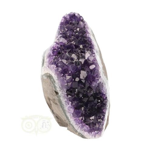 Amethist Cluster Nr 165 - 924 gram - Kerkje, Handtassen en Accessoires, Edelstenen, Nieuw, Verzenden