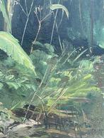 Dieter Wulff (1929-2010) - Glockenblumen im Wald