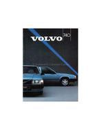 1987 VOLVO 740 BROCHURE NEDERLANDS, Boeken, Auto's | Folders en Tijdschriften, Nieuw, Ophalen of Verzenden