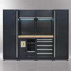 Datona Werkplaatsinrichting PREMIUM met eiken werkblad  250, Doe-het-zelf en Bouw, Werkbanken, Ophalen of Verzenden, Nieuw