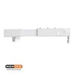 WENTEX® Pipe en Drape Telescoop ophangbuis 90 - 120 cm - wit, Verzenden