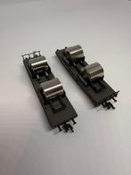 Trix N - 15182 - Modeltrein goederenwagonset (2) - Compleet, Nieuw