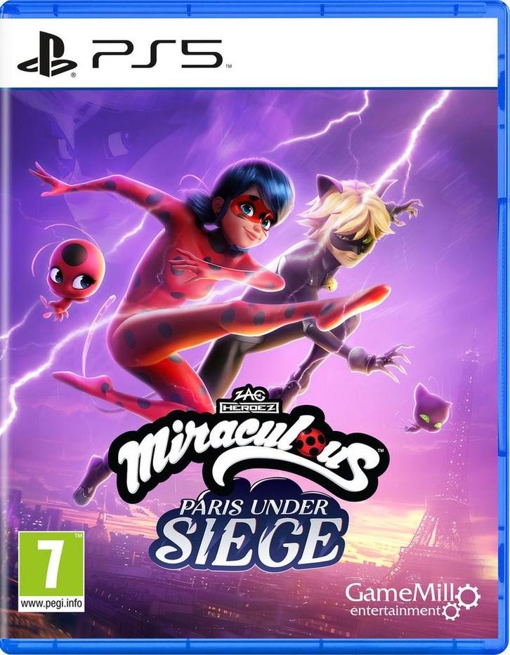 Miraculous Paris Under Siege-Standaard (PlayStation 5) NIEUW, Games en Spelcomputers, Games | Sony PlayStation 5, Ophalen of Verzenden