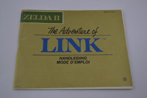 Zelda II The Adventure of Link (NES FAH MANUAL), Consoles de jeu & Jeux vidéo, Consoles de jeu | Nintendo Consoles | Accessoires