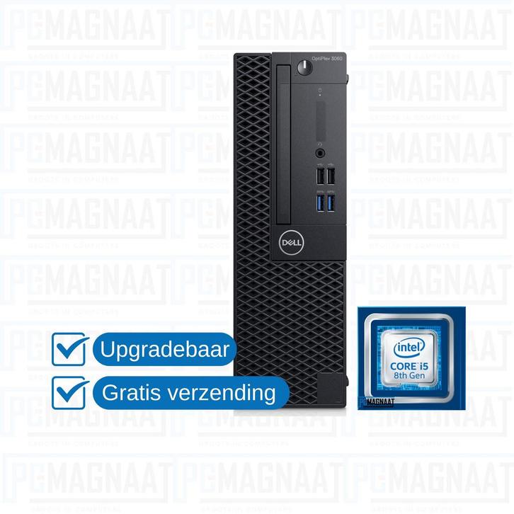 Dell Optiplex 3060 SFF i5-8400 8GB DDR4 256GB NVMe, Computers en Software, Desktop Pc's, 3 tot 4 Ghz, SSD, Gebruikt, 8 GB, Ophalen of Verzenden