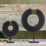 NO RESERVE PRICE - Pair of Dark Brown/Black Colored Tolai