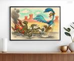 Joan Vizcarra Pencil drawing - Road Runner & Wile E. Coyote:, Nieuw in verpakking