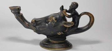 After Andrea Briosco, Riccio - Lampe à huile - Bronze -