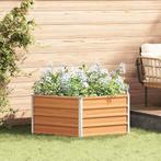 vidaXL Verhoogde Tuinbak Houtuiterlijk 129 x 129 x 45 cm, Verzenden, Nieuw