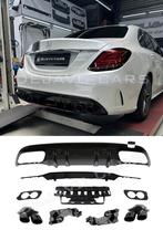 C43 AMG Look Diffuser voor Mercedes Benz C Klasse W205 S205, Ophalen of Verzenden