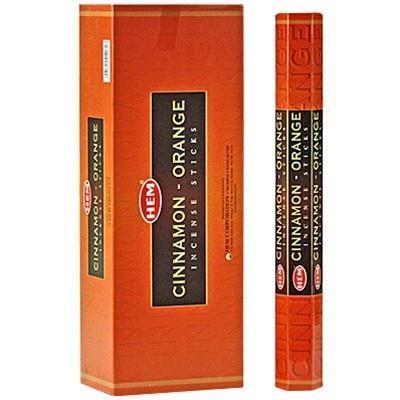 HEM Cinnamon Orange Wierook (pakje a 20 stokjes), Maison & Meubles, Accessoires pour la Maison | Autre, Enlèvement ou Envoi