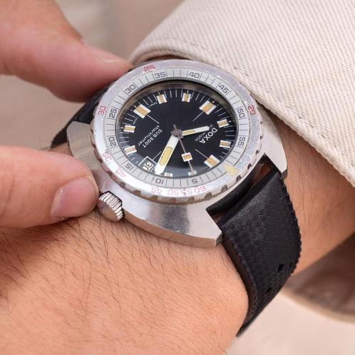 Doxa Sub 300T uit 1970, Handtassen en Accessoires, Horloges | Heren, Verzenden