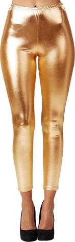 2dekans | Tectake Metallic-Leggings - Maat XL - Goud, Ophalen of Verzenden, Nieuw
