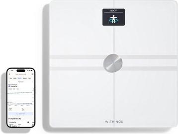 Withings Body Comp - Wit (Personenweegschaal, Mooi & Gezond) beschikbaar voor biedingen