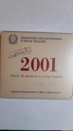Italië, Italiaanse Republiek. Serie divisionale 2001 FDC, Timbres & Monnaies, Monnaies | Europe | Monnaies non-euro