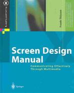 Screen Design Manual 9783540439233 Frank Thissen, Verzenden, Zo goed als nieuw, Frank Thissen