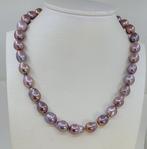 Zonder minimumprijs - Halsketting 10x12 mm paarse, Nieuw