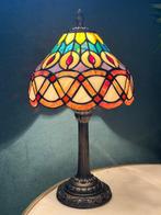 Buffet tafellamp (2) - Glas-in-lood