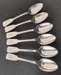 Bestek, Lepel (6) - .925 zilver, Zilver - William Eley -