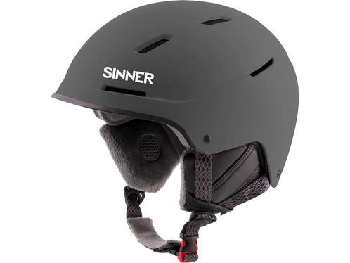 SINNER - Whistler - Mat Grijs - Unisex - Maat 61, Huis en Inrichting, Woonaccessoires | Overige, Nieuw, Verzenden