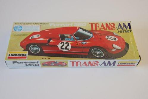 Airfix, Lindberg 1:32 - Modelauto (2) - Ferrari 250 Le Mans, Hobby en Vrije tijd, Modelauto's | 1:5 tot 1:12