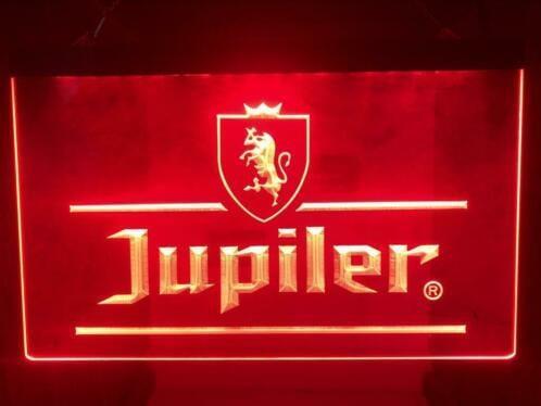 Jupiler neon bord lamp LED verlichting reclame lichtbak, Huis en Inrichting, Lampen | Overige, Nieuw, Verzenden