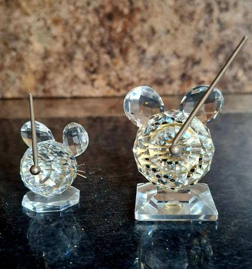 Swarovski - Miniatuur figuur - Swarovski crystal Mouse (2) -, Antiek en Kunst, Curiosa en Brocante