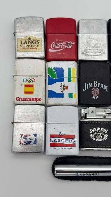 Varios - Lot of 20 Vintage Lighters – Alcohol & Beverage beschikbaar voor biedingen