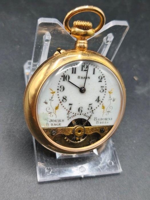 Orologio da taschino - 8 days - 1900-1949, Antiek en Kunst, Antiek | Klokken