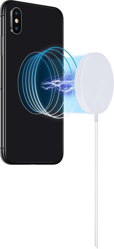 Tweedekans | Grundig Draadloze oplader QI - Magnetisch - 15W, Telecommunicatie, Mobiele telefoons | Telefoon-opladers, Ophalen of Verzenden